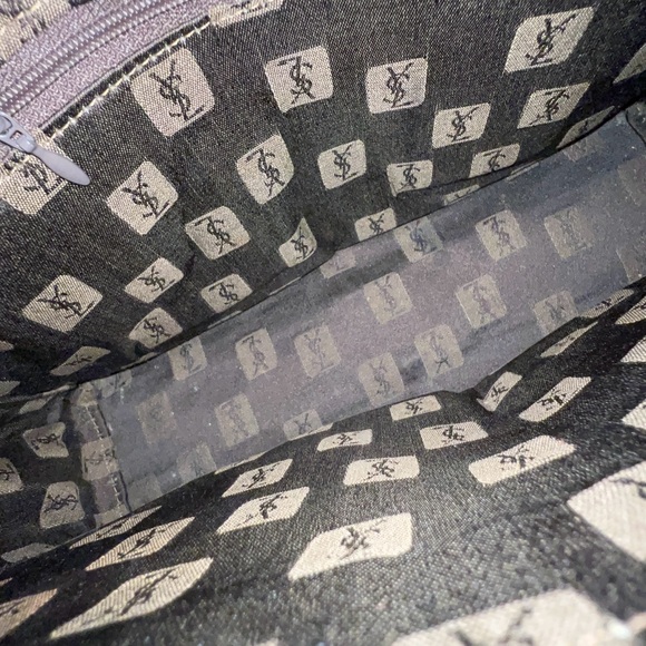 Yves Saint Laurent Vintage Rare Crock Embossed Handbag - Picture 13 of 15